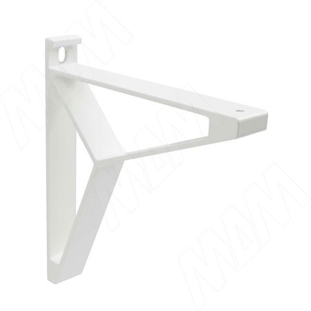 ЭЙРВАН Менсолодержатель для деревянных полок L-200 мм, белый матовый (1шт), AIRONE (AIR.903A.9078)
