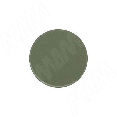 Заглушка самоклеящаяся, D20 мм, Дымчатый зеленый, гладкая (Kr K521), 54 шт. (K521.10.20)