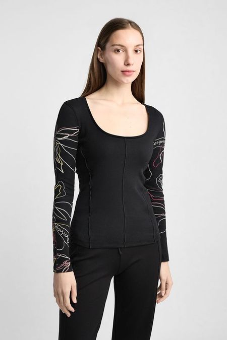Футболка с длинным рукавом Desigual