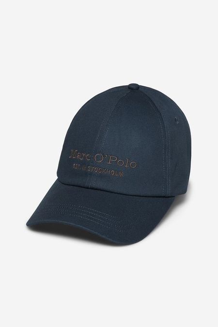 Хлопковая бейсболка с логотипом бренда Marc O'Polo