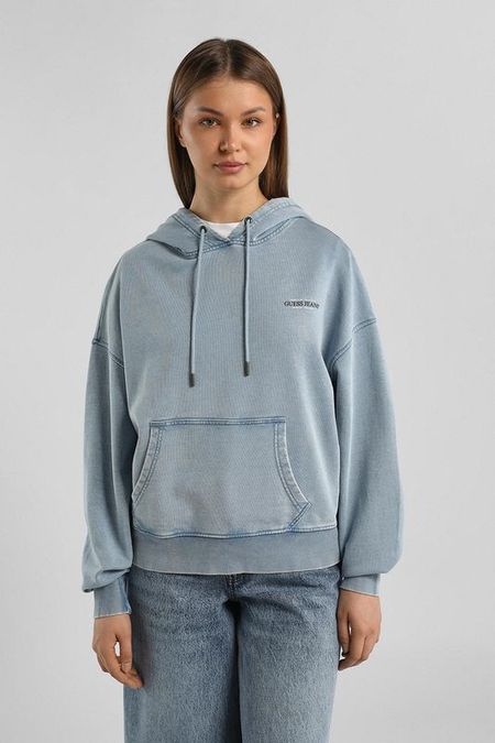 Худи хлопковое Guess Jeans