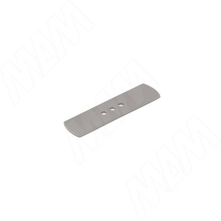 Декоративная накладка 16мм (L=80мм), Timeless metal titanium (WPL.877.016.002N)