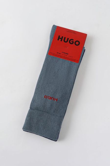 Набор из 2 пар хлопковых носков HUGO