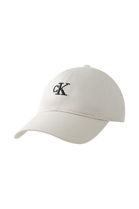 Бейсболка хлопковая с логотипом Calvin Klein Jeans