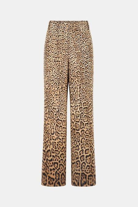 Брюки прямого кроя с анималистичным принтом Marciano by Guess