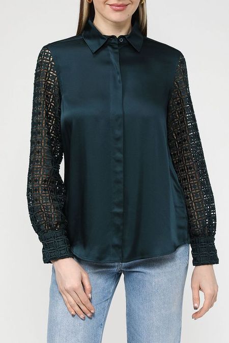 Рубашка с ажурными рукавами Gerry Weber