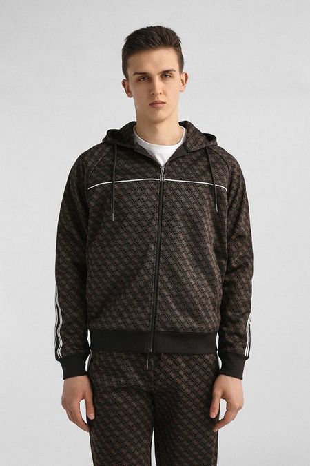 Толстовка на молнии с капюшоном Guess