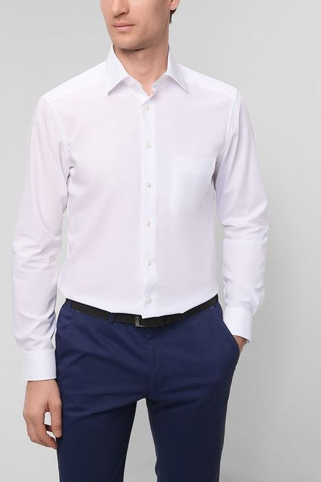 Однотонная сорочка Modern fit Olymp
