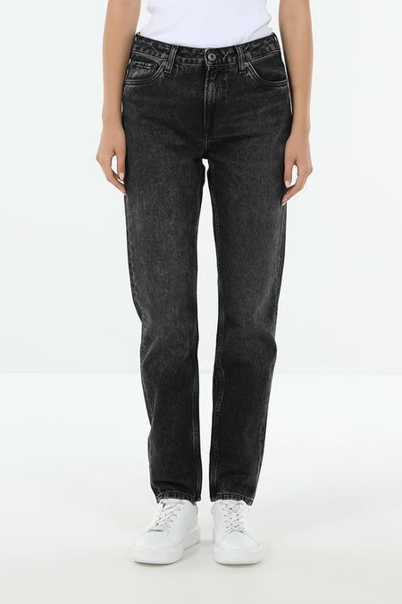 Джинсы с эффектом потертости PEPE JEANS
