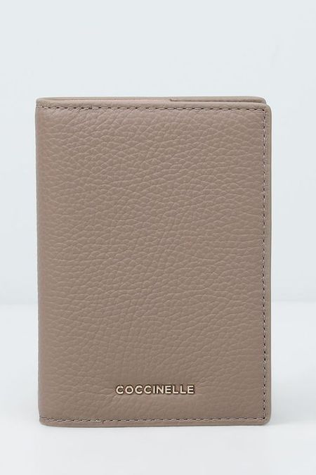 Обложка для документов кожаная Metallic Soft Coccinelle