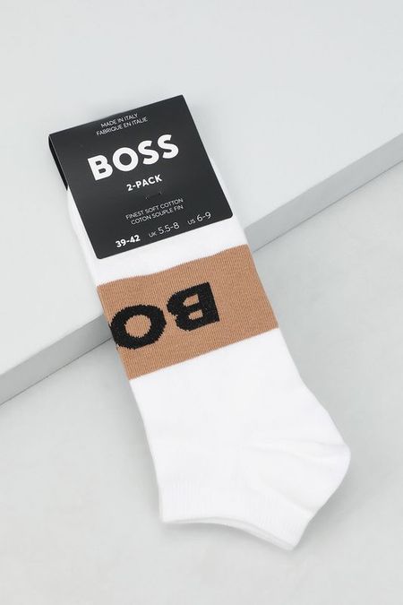 Набор из 2 пар хлопковых коротких носков BOSS