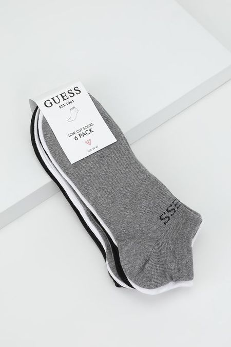 Набор из 6 пар укороченных хлопковых носков Guess