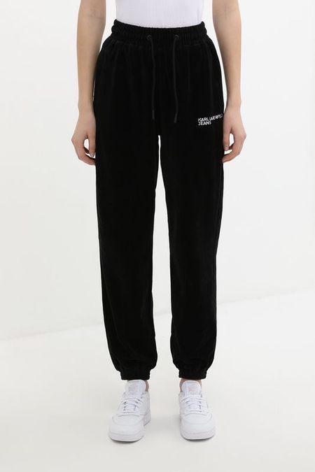 Джоггеры хлопковые на кулиске Karl Lagerfeld Jeans