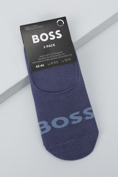 Набор из 2 пар хлопковых подследников BOSS