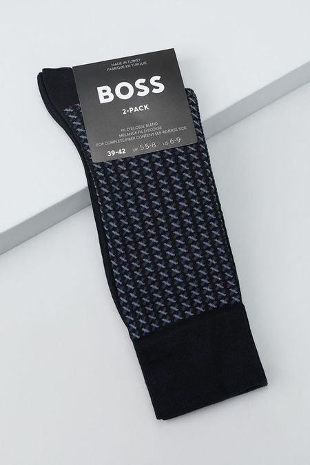 Набор из 2 пар хлопковых носков BOSS