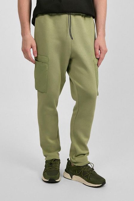 Брюки хлопковые с карманами Adidas