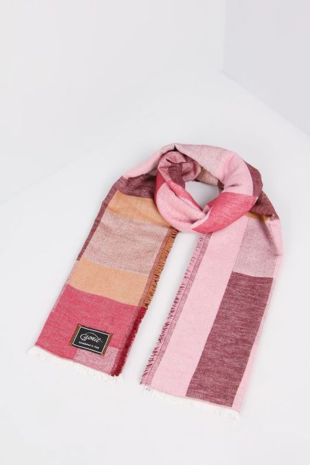 Палантин в клетку с бахромой Esprit Casual