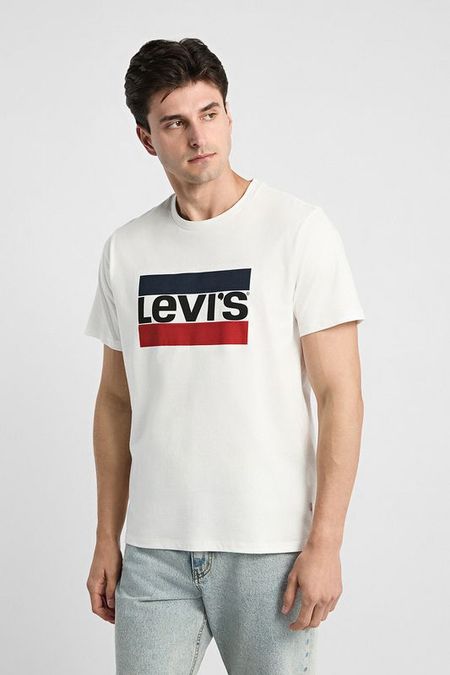 Хлопковая футболка с логотипом LEVI'S