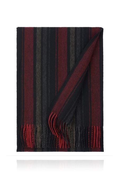 Шарф шерстяной в полоску MICHEL KATANA