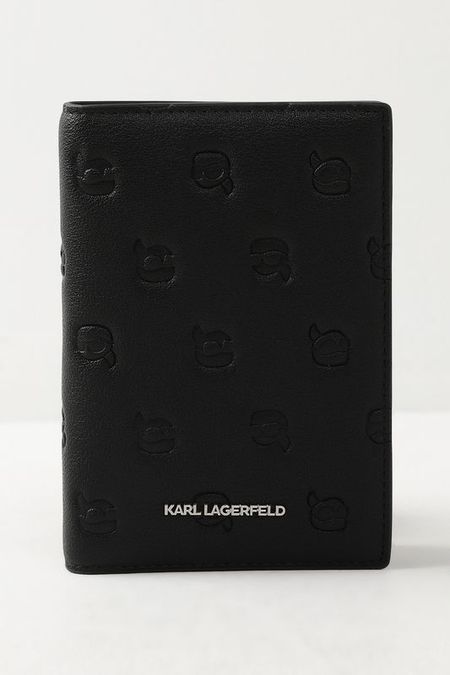 Обложка для документов с тиснением логотипа Ikon Karl Lagerfeld