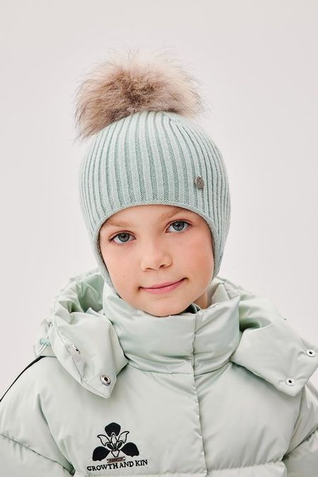 Шапка с помпоном G'n'K