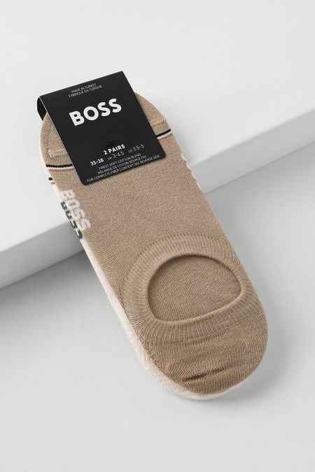Набор из 2 пар хлопковых подследников BOSS