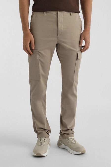 Брюки хлопковые с карманами Calvin Klein