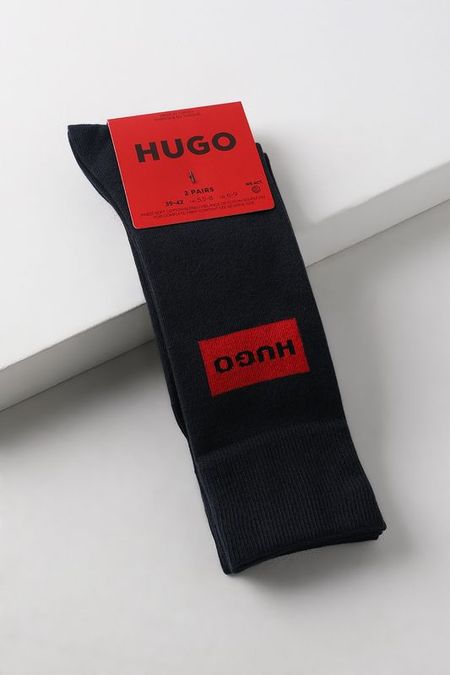 Набор из 2 пар хлопковых носков HUGO
