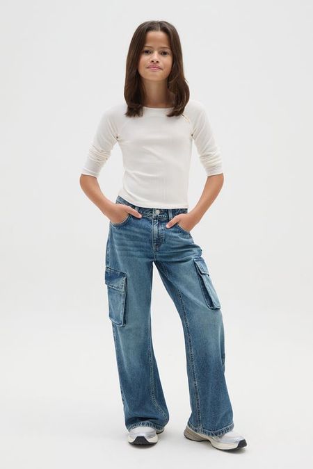 Джинсы свободного кроя с карманами Republic of Denim