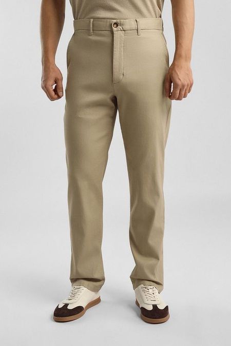 Брюки хлопковые зауженного кроя Tommy Hilfiger