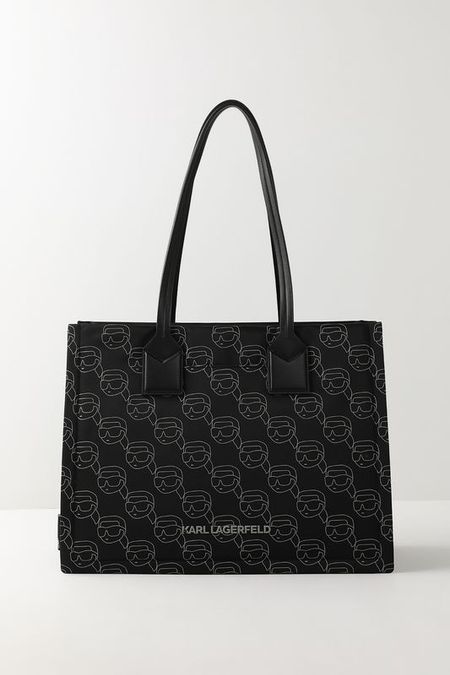 Сумка шоппер с принтом Ikon Karl Lagerfeld