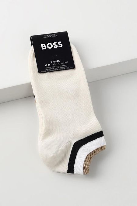Набор из 2 пар хлопковых коротких носков BOSS