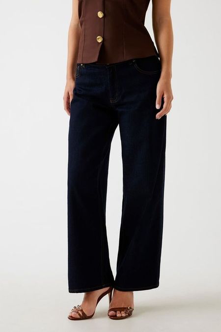 Джинсы с высокой талией расклешенные Marciano by Guess