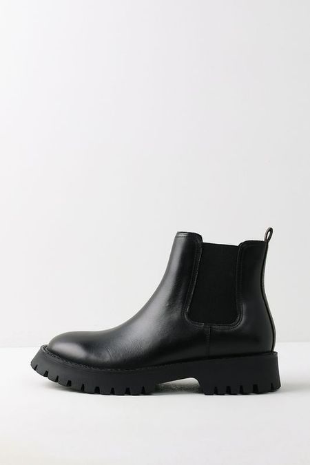 Полусапоги челси кожаные Guess