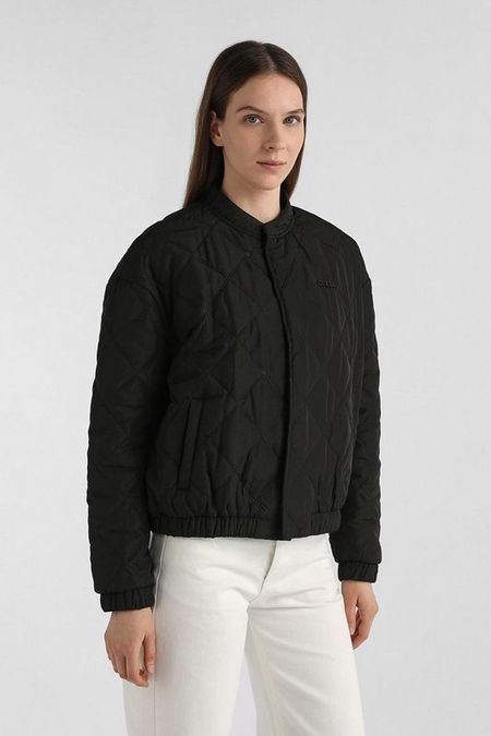 Куртка с воротником стойкой стеганая Guess