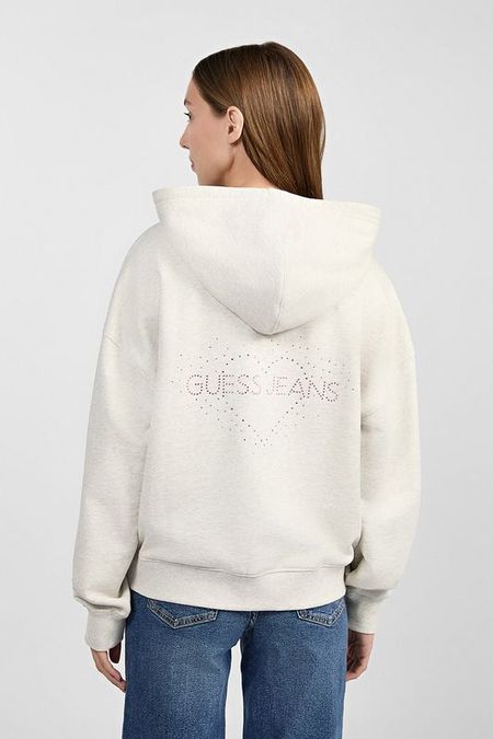 Толстовка на молнии с капюшоном Guess Jeans