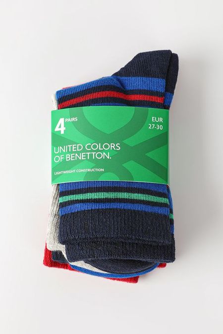 Дет. носки 4 пары Benetton Undercolors
