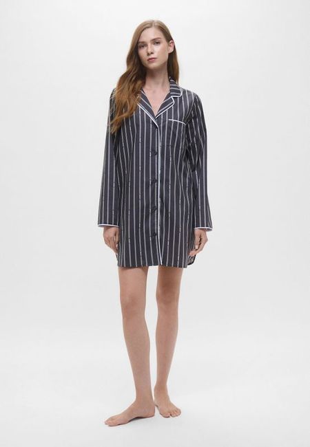 Платье-рубашка домашнее хлопковое Dkny