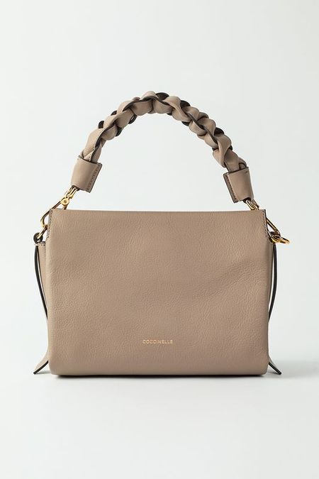 Сумка сэтчел кожаная Coccinelle