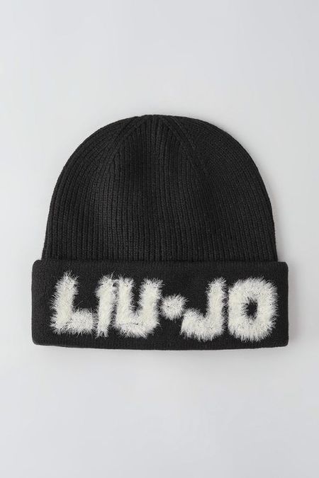 Шапка из смесовой шерсти с отворотом Liu Jo