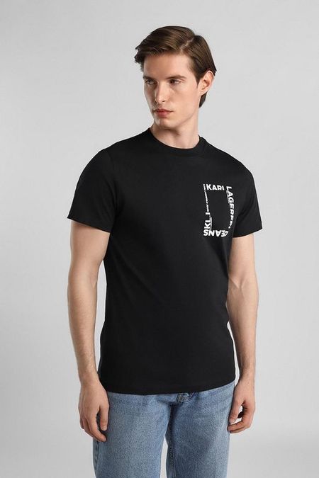 Футболка хлопковая Karl Lagerfeld Jeans