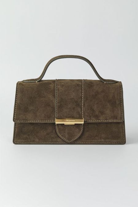 Сумка кросс-боди кожаная Suede Ily Lancaster