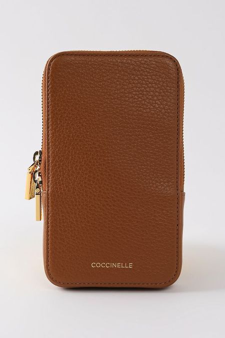 Чехол для телефона кожаный Flor Coccinelle