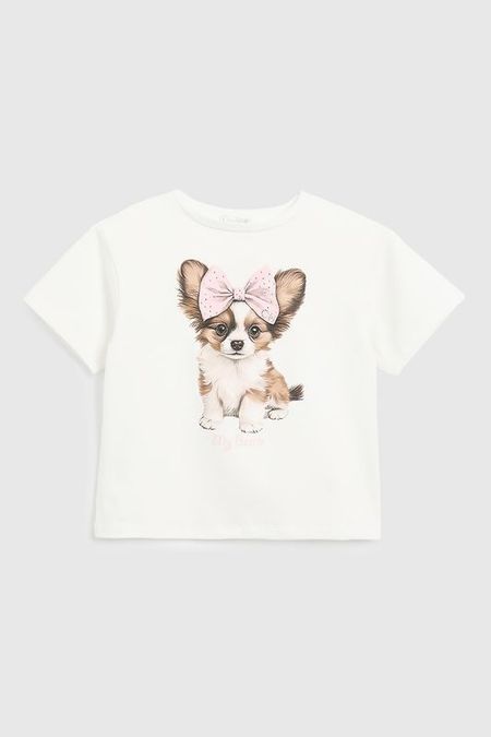 Футболка хлопковая с принтом Choupette