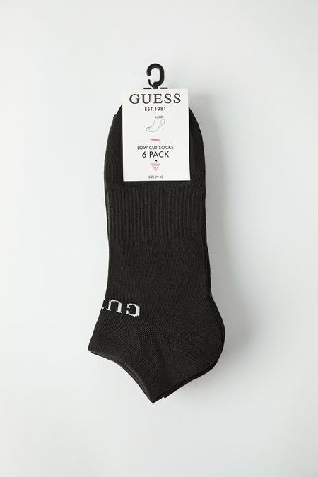 Набор из 6 пар укороченных хлопковых носков Guess