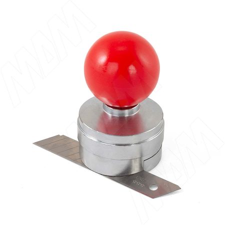 Нож подрезной для ПВХ-пленки (база + 10 ножей) (K-PVC-10)